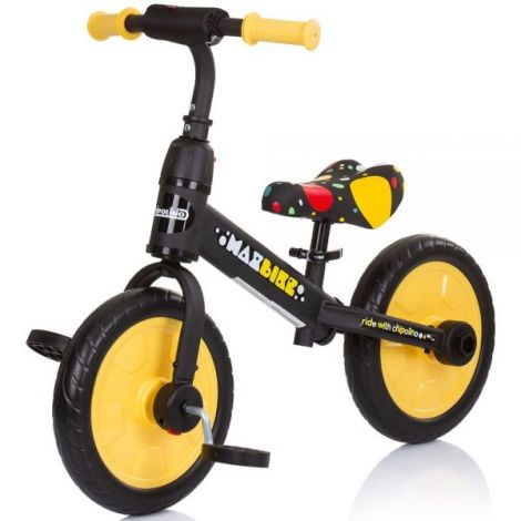 Chipolino Max Bike - Bicicletă echilibru galbenă - imagine 2