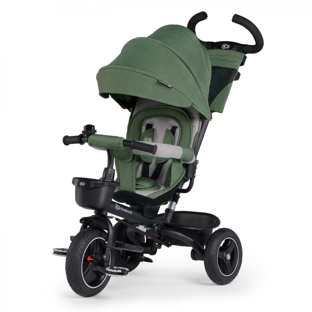 Tricicleta Kinderkraft Spinstep 5 in 1 Green - imagine 8