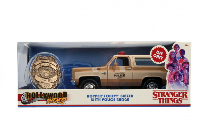 Mașină Jadatoys Chevy K5 Police 1:24