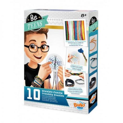 Brățări Prietenie Băieți Buki France - Kit Creativ
