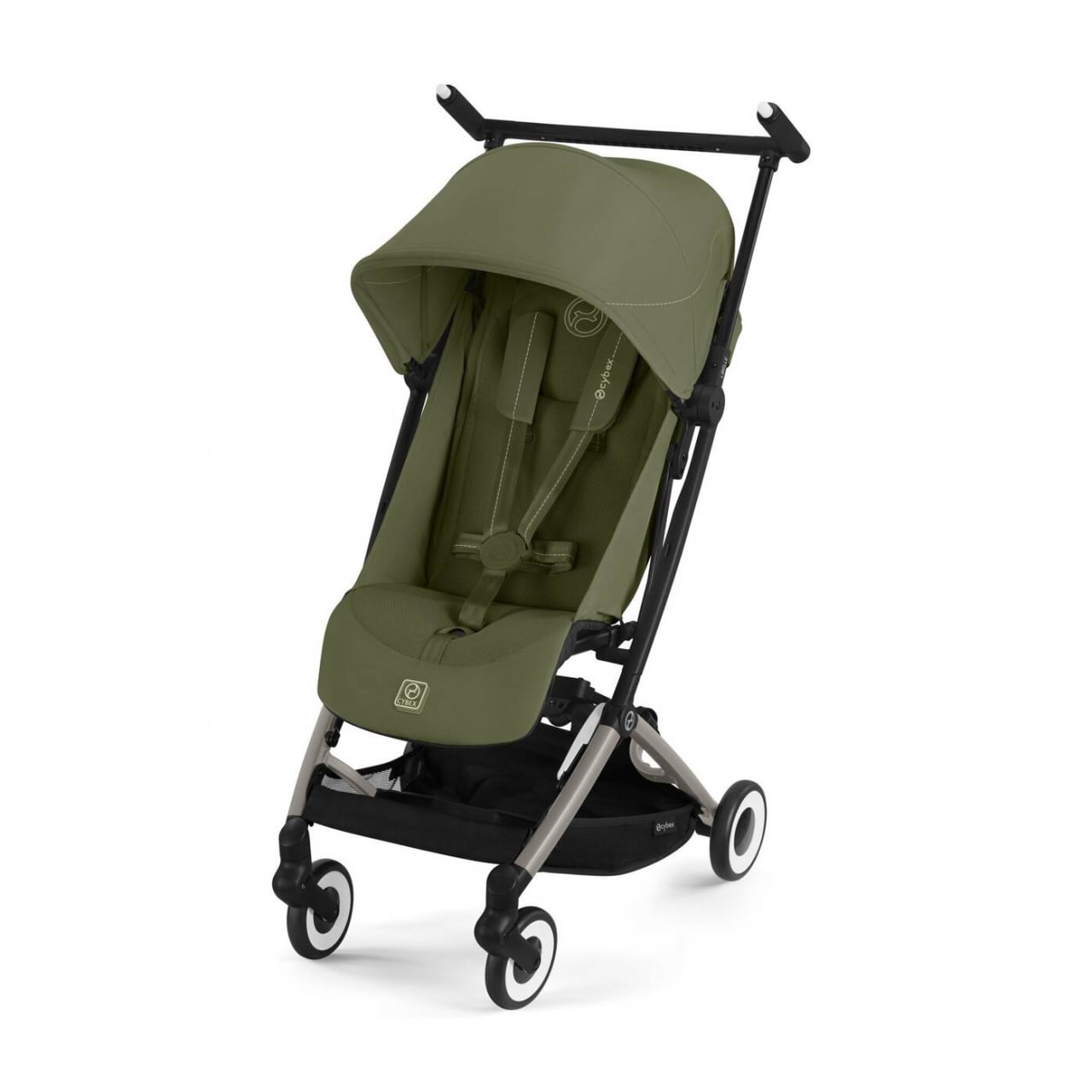 Carucior Cybex Libelle Taupe Moss Green Ultra-Compact