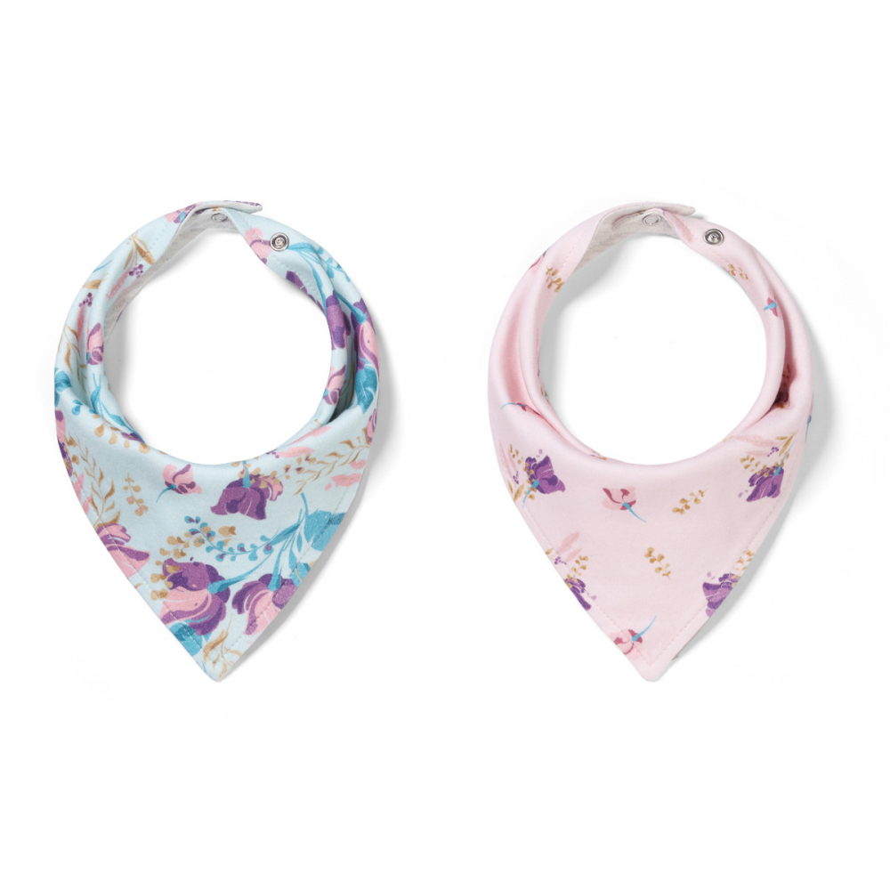 Set 2 Bavete Babyono Bandana Floral - imagine 2