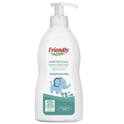 Detergent Vase Fără Miros Friendly Organic 300ml - imagine 4