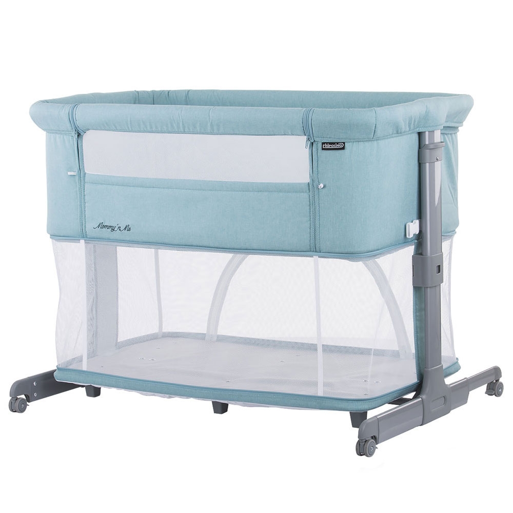 Patut Co-Sleeper Chipolino Mommy n Me Blue Mint - imagine 6