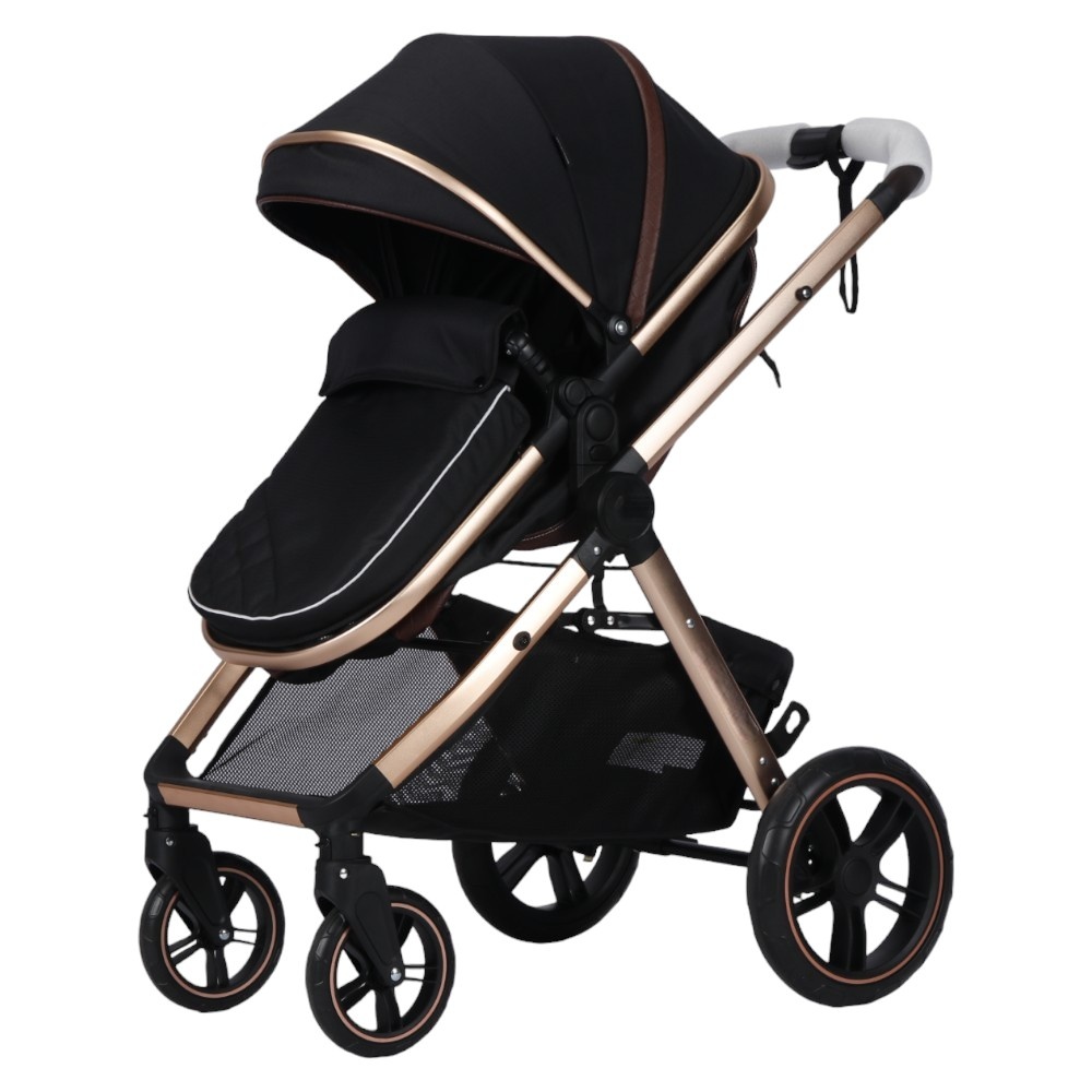 Novokids X2000 Carucior 2in1 Negru Premium - imagine 4