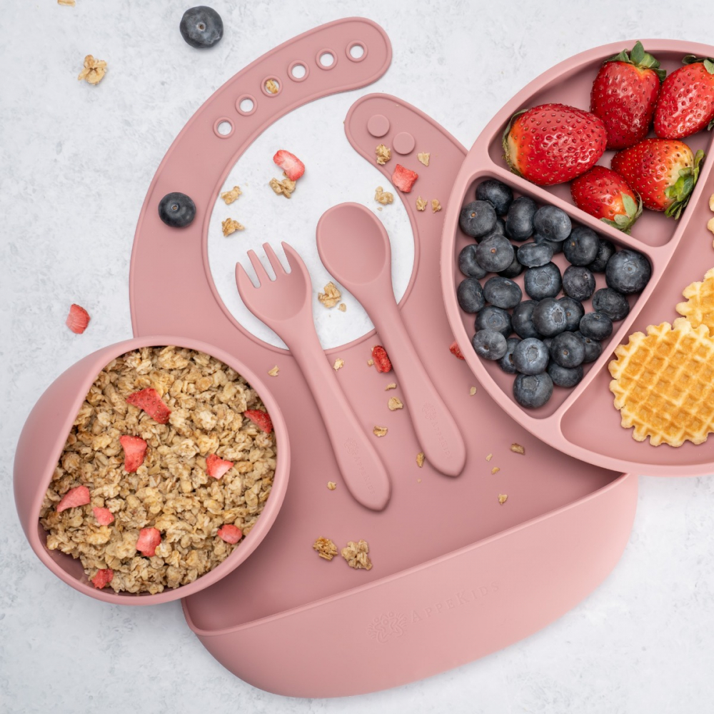 Set Diversificare AppeKids 5 Piese, Old Rose - imagine 2