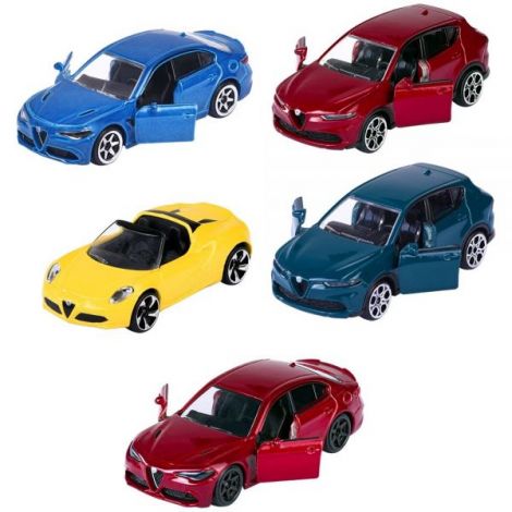 Set Majorette Alfa Romeo 5 Mașinuțe Metalice