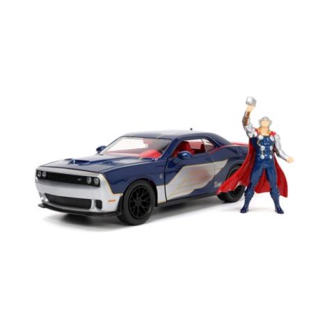 Jada Thor Metal Car 1:24 cu Figurina - imagine 7