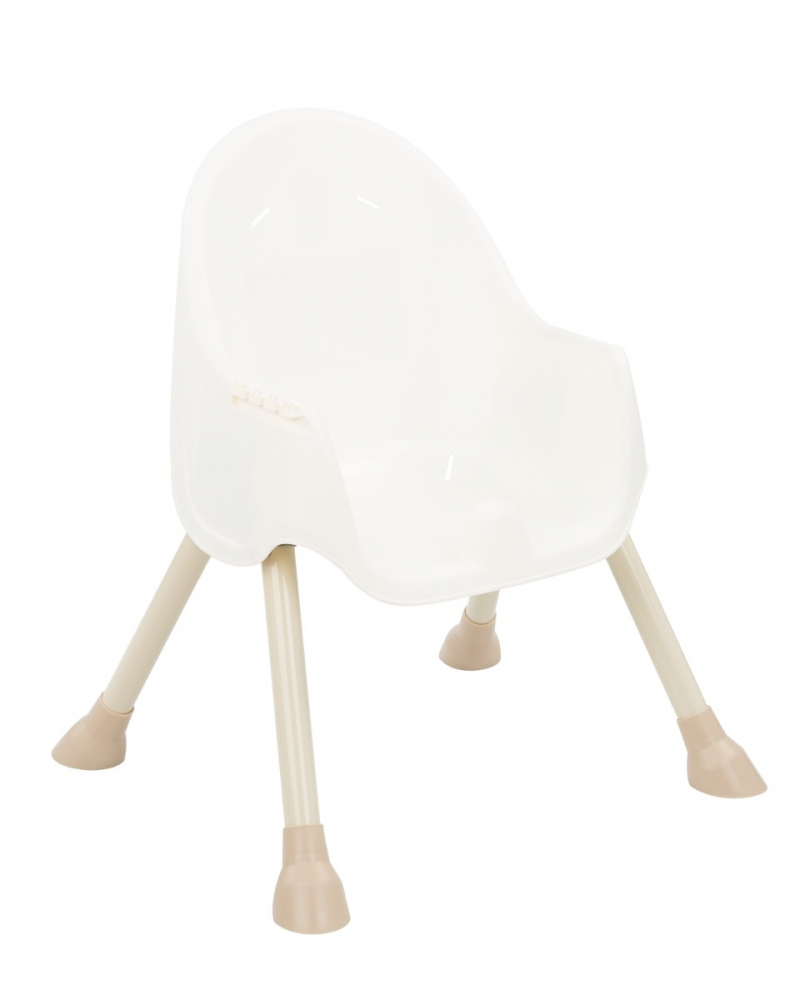 Scaun de masă KikkaBoo 2 în 1 Pliabil, Brie Beige - imagine 6