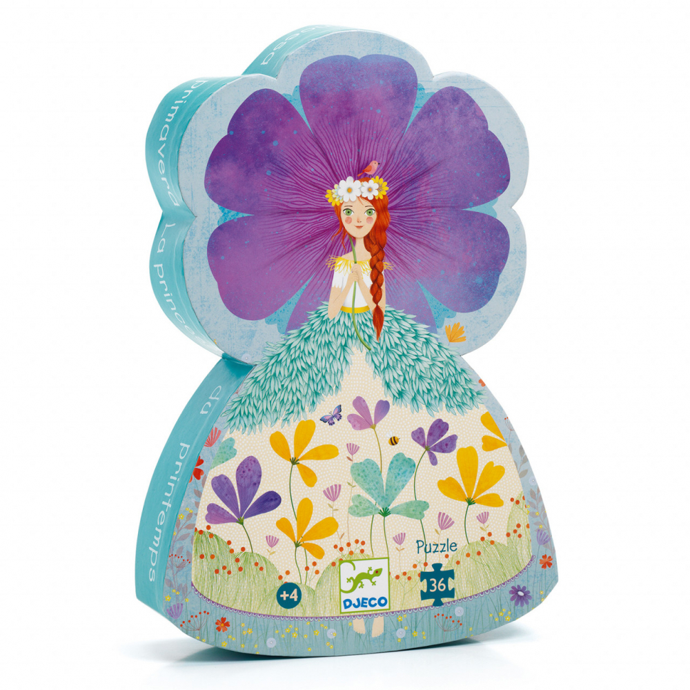 Puzzle Djeco Zana Primaverii, 36 piese