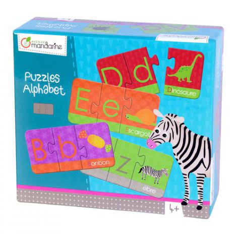 Set Alfabet Puzzles Mandarine | Jucarii Educative