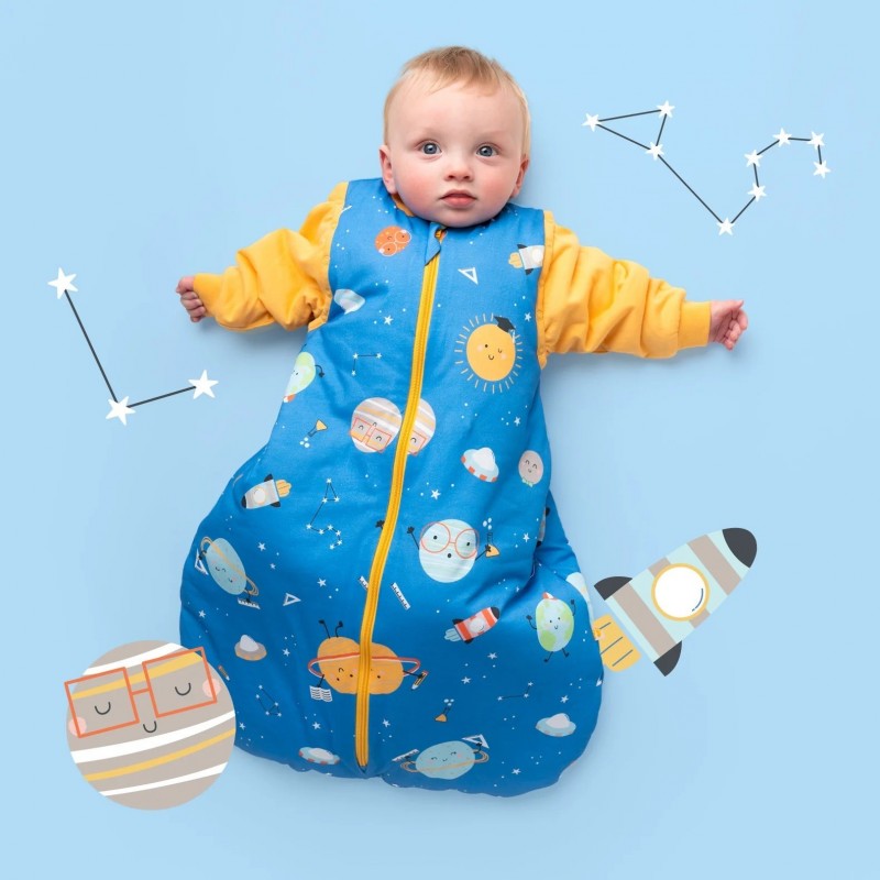 Sac dormit Slumbersac cu mâneci detașabile 1.0 TOG - imagine 3