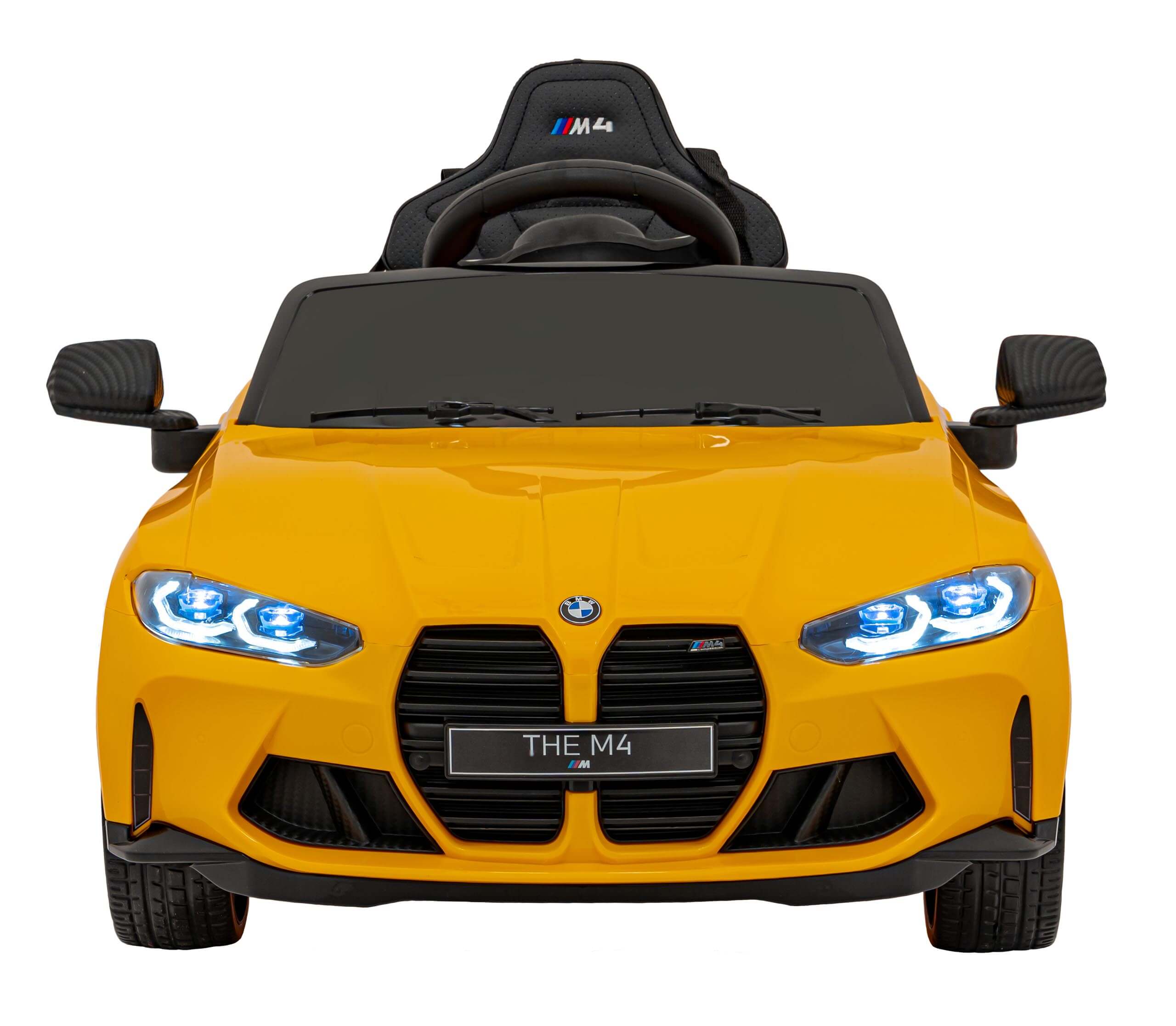 Masinuta BMW M4 Competition 12V Galben - imagine 2
