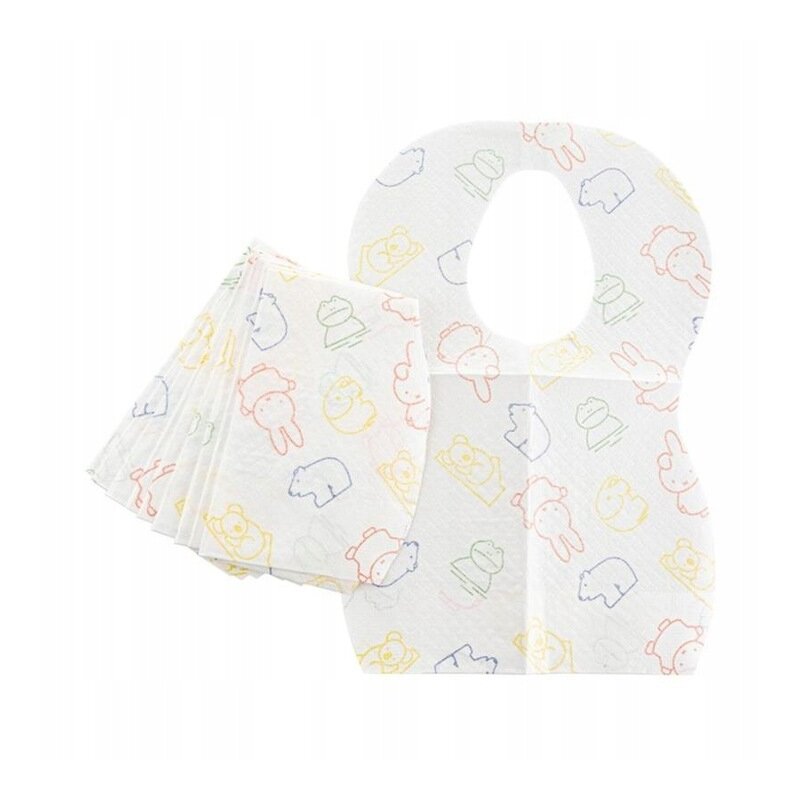 Set 10 Bavete Bocioland cu Buzunar Multicolor - imagine 5