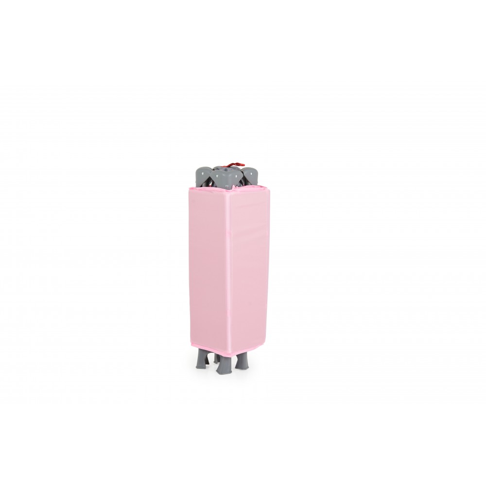 Patut pliabil Moni Solo Pink, cu accesorii incluse - imagine 3