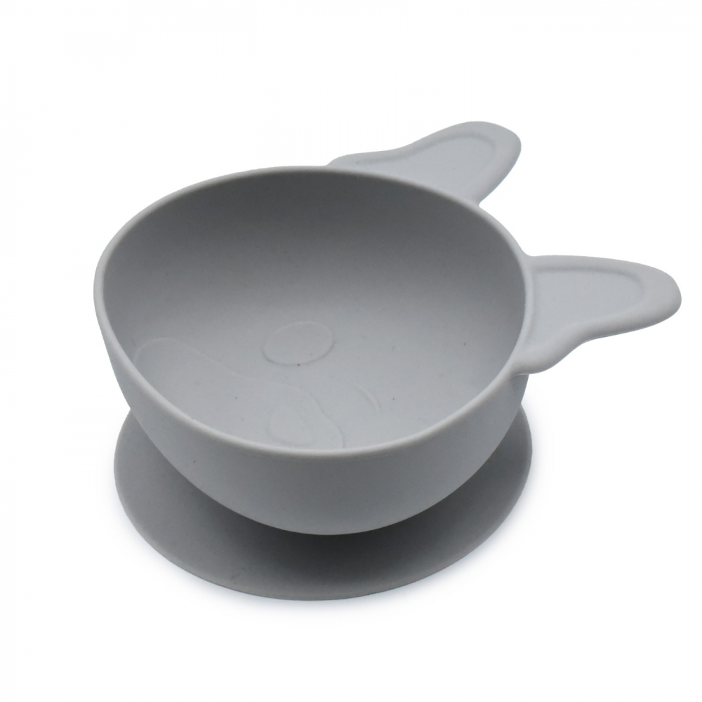 Set 2 Castronele Melii cu Ventuza, Model Bulldog