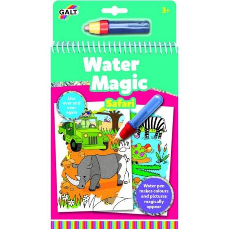 Carte de colorat Safari cu Apa Galt