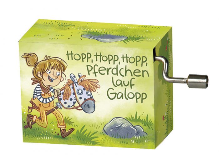 Flasneta Fridolin Hop hop hop - Joc Lemn