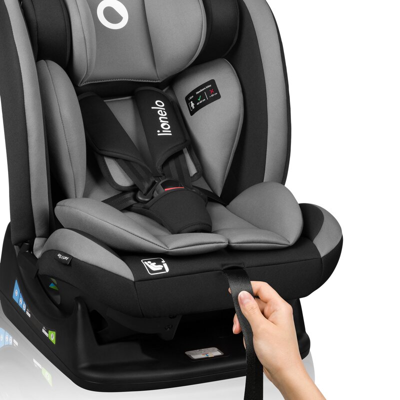 Scaun Auto Lionelo Aart i-Size 0-36 kg Gri - imagine 6