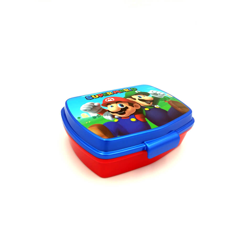 Cutie Prânz Plastic Super Mario Bros Safta - imagine 4
