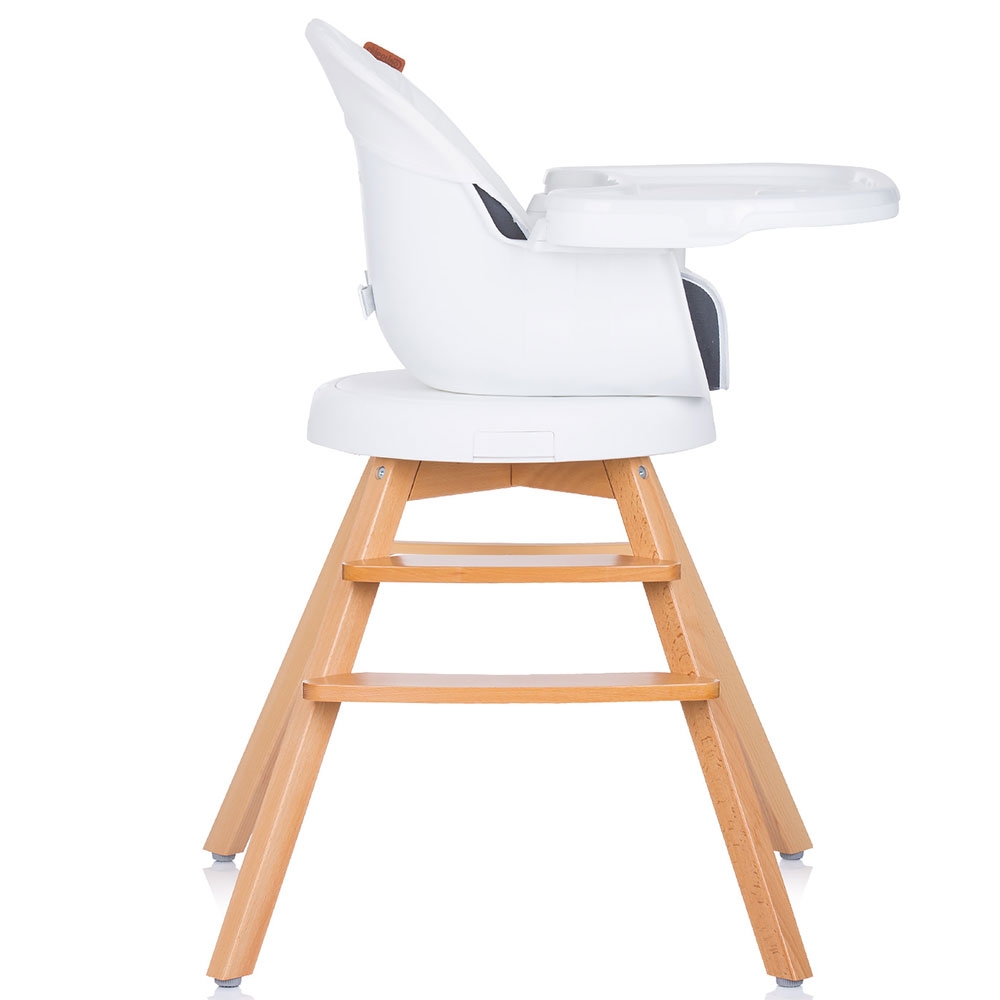 Scaun Masa Chipolino Rotto 3in1 Ivory, Sezut Rotativ - imagine 7