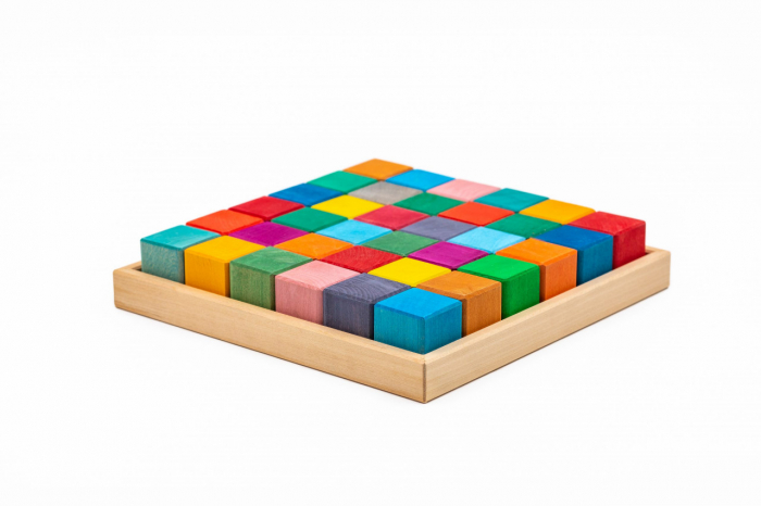 Set Handmade Cuburi Marc Toys – Stimulează Creativitatea
