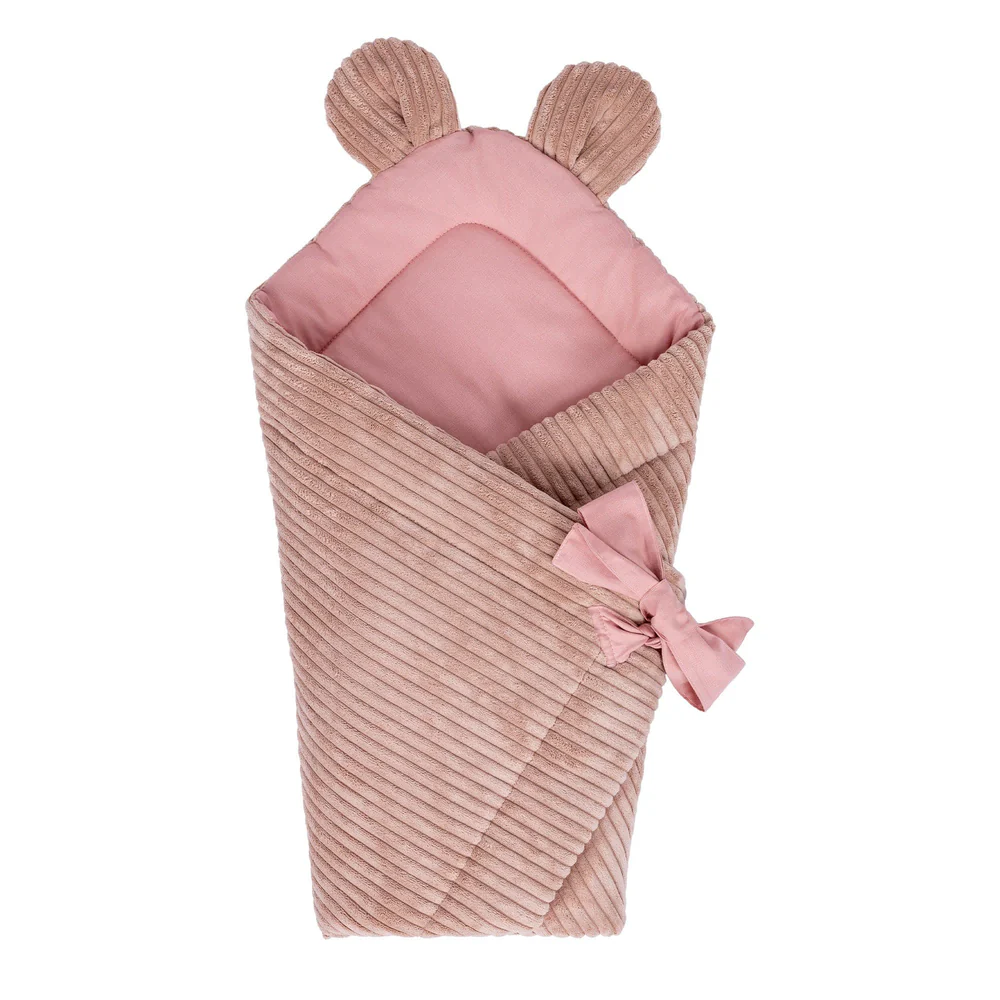 Paturica infasat MeowBaby Pink | Confort Sigur