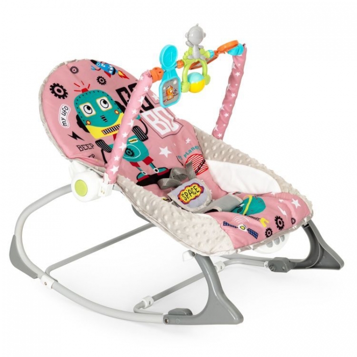 Balansoar 2 in 1 Ecotoys cu vibrații și sunete - imagine 8