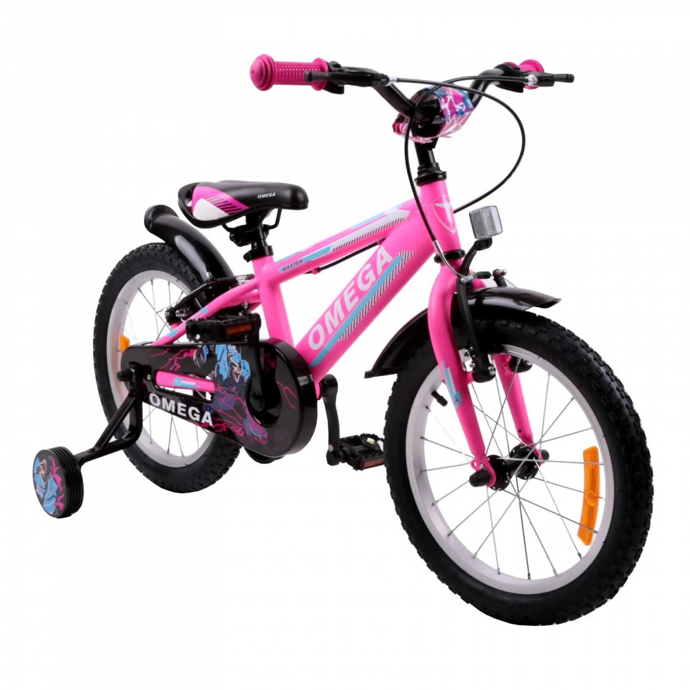 Bicicleta Omega Master 20 inch Roz | Frâne pe Mână - imagine 3