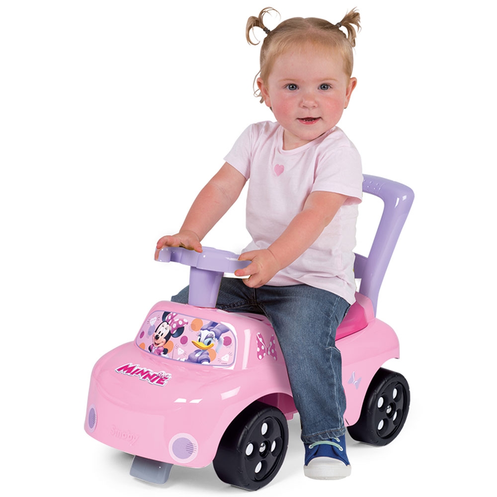 Mașinuță Smoby Minnie Ride-On Roz - imagine 4
