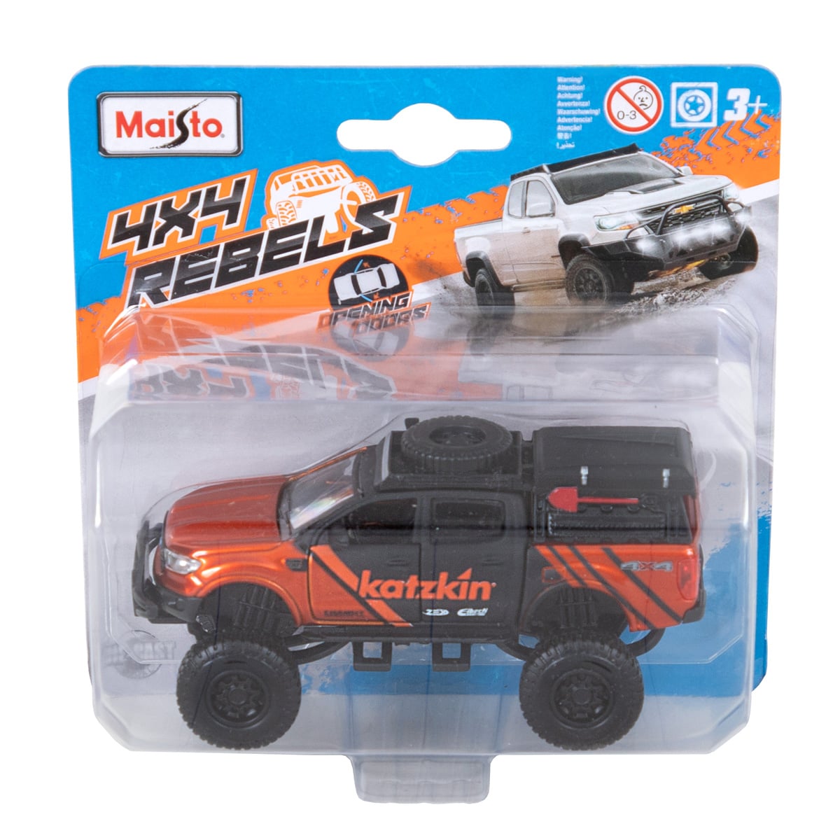 Maisto Jeep 4X4 Rebels 1:64 Rosu