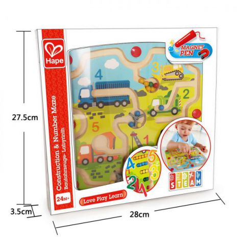 Hape Labirint Magnetic Educativ Constructii - imagine 9