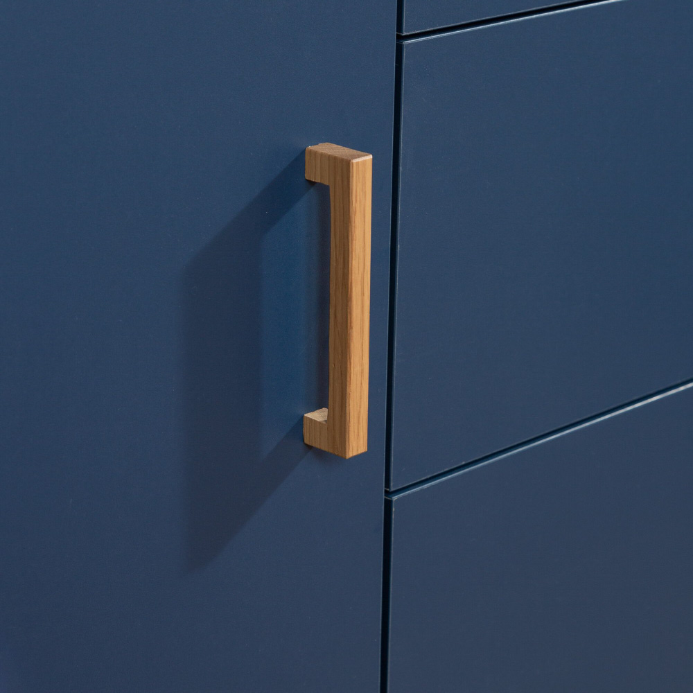 Comoda Childhome Bold Blue cu Masa de Infasat - imagine 4
