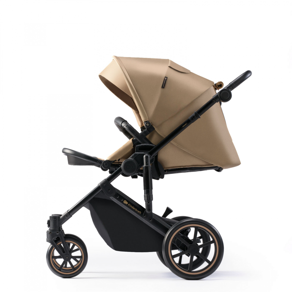 Carucior 2in1 Kinderkraft Prime 2 Sandrose - imagine 3