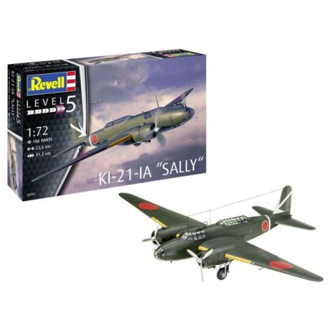 Revell Ki-21 Sally Model Kit 1:72