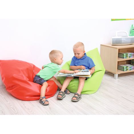 Puf Mini Verde Moje Bambino - Confort și Stil - imagine 2