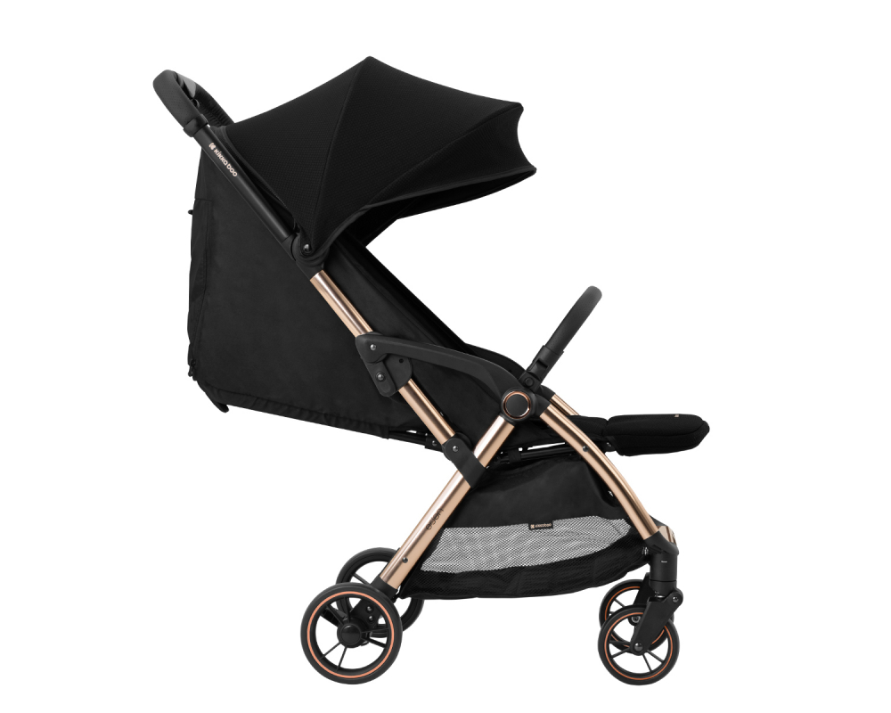 Carucior KikkaBoo Eden AutoFold, Negru, 0-22kg - imagine 4