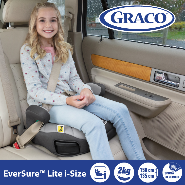 Inaltator Graco EverSure Lite i-Size - Siguranță Premium - imagine 4