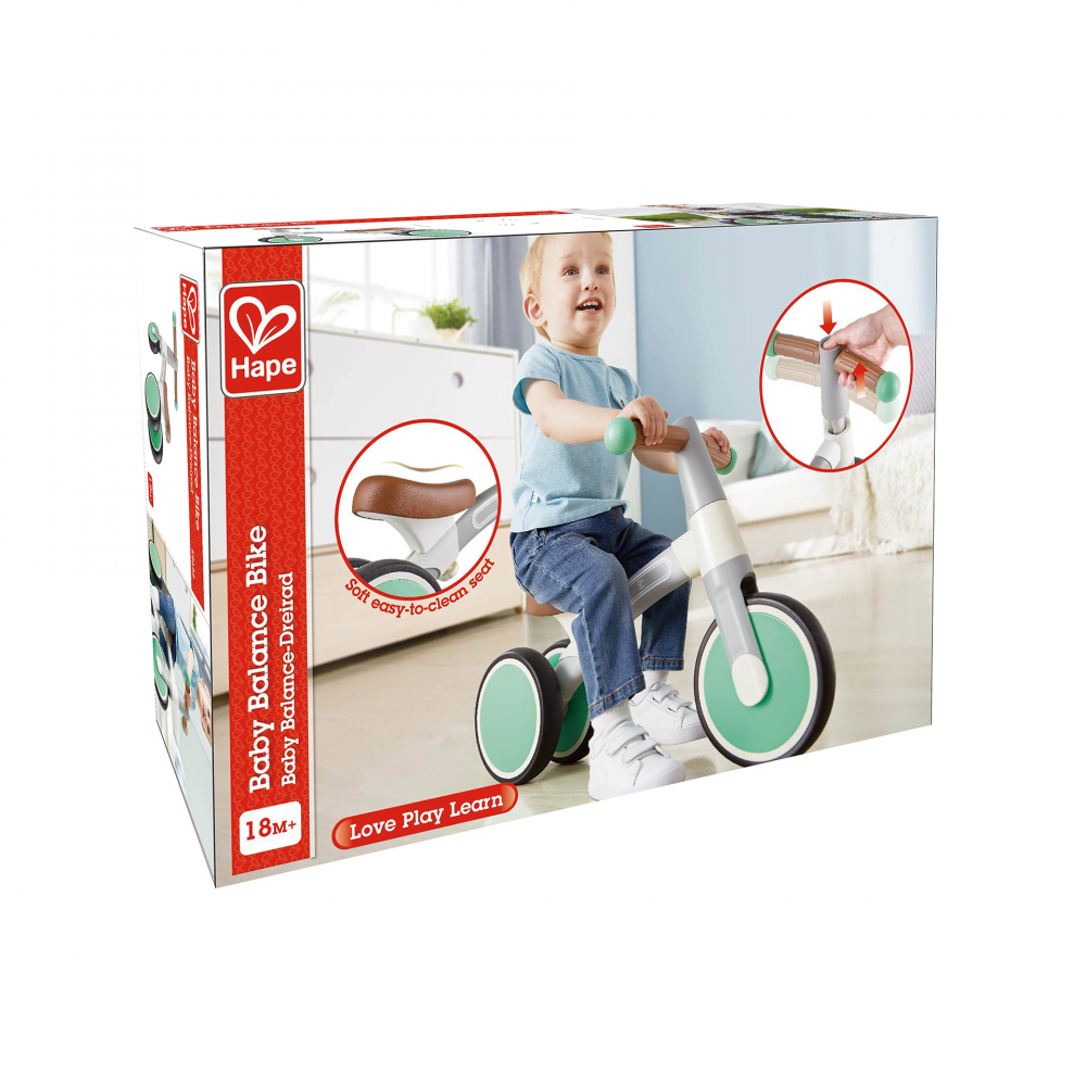 Tricicleta Echilibru Hape Verde, Reglabilă, Ușoară - imagine 2