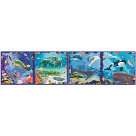 Puzzle Up Animale Marine 4in1 Ravensburger - imagine 4