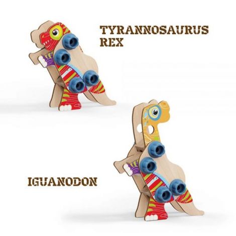 Quercetti Bio Set Dino - Constructie Creativa - imagine 3