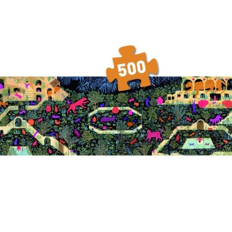 Djeco Puzzle Regatul Pisicilor 500 piese - imagine 3