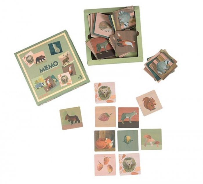 Joc Memo Pădure Egmont Toys | Memorie și Atenție