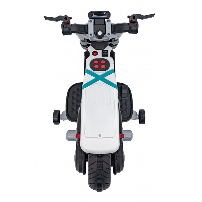 Motocicleta electrica Future QLS-805 Ramiz alb - imagine 3