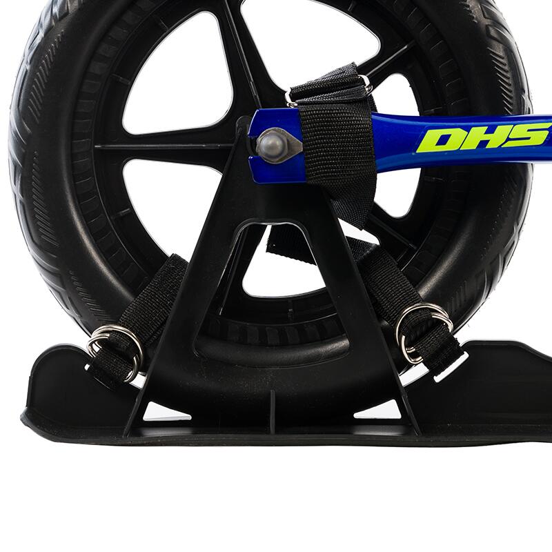 Bicicleta Dhs Ride-on Albastru, 12 inch - imagine 4