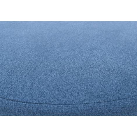 Puf Rotund Navy Moje Bambino | Microfibra Premium - imagine 3