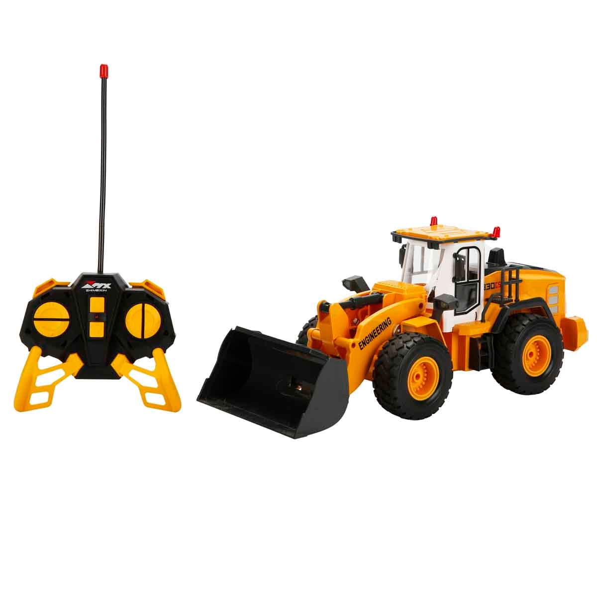 Buldozer RC Suncon 1:18 cu lumini și cupă
