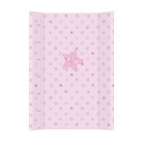 Saltea infasat Ceba Baby 70x50 cm steluta roz