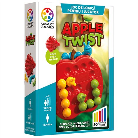 Smart Games Apple Twist | 60 Provocări Logice