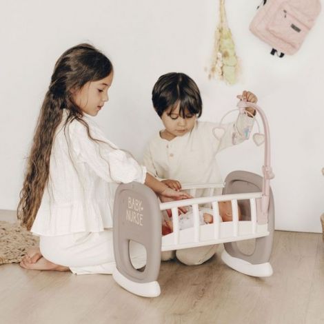 Leagan Smoby Baby Nurse cu carusel pentru papusi - imagine 6
